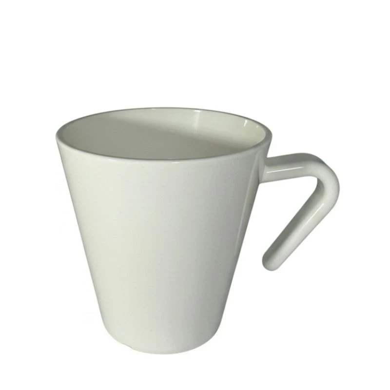 Kaffeebecher Stapelbar 30 cl Weiß PP-Kunststoff BPA-frei 8538-WHITE by GraMonty color Svart