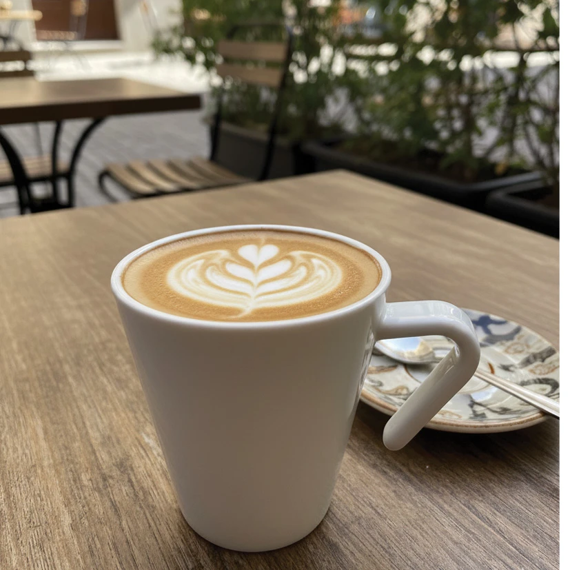 Kaffeebecher Stapelbar 30 cl Weiß PP-Kunststoff BPA-frei 8538-WHITE by GraMonty color Svart