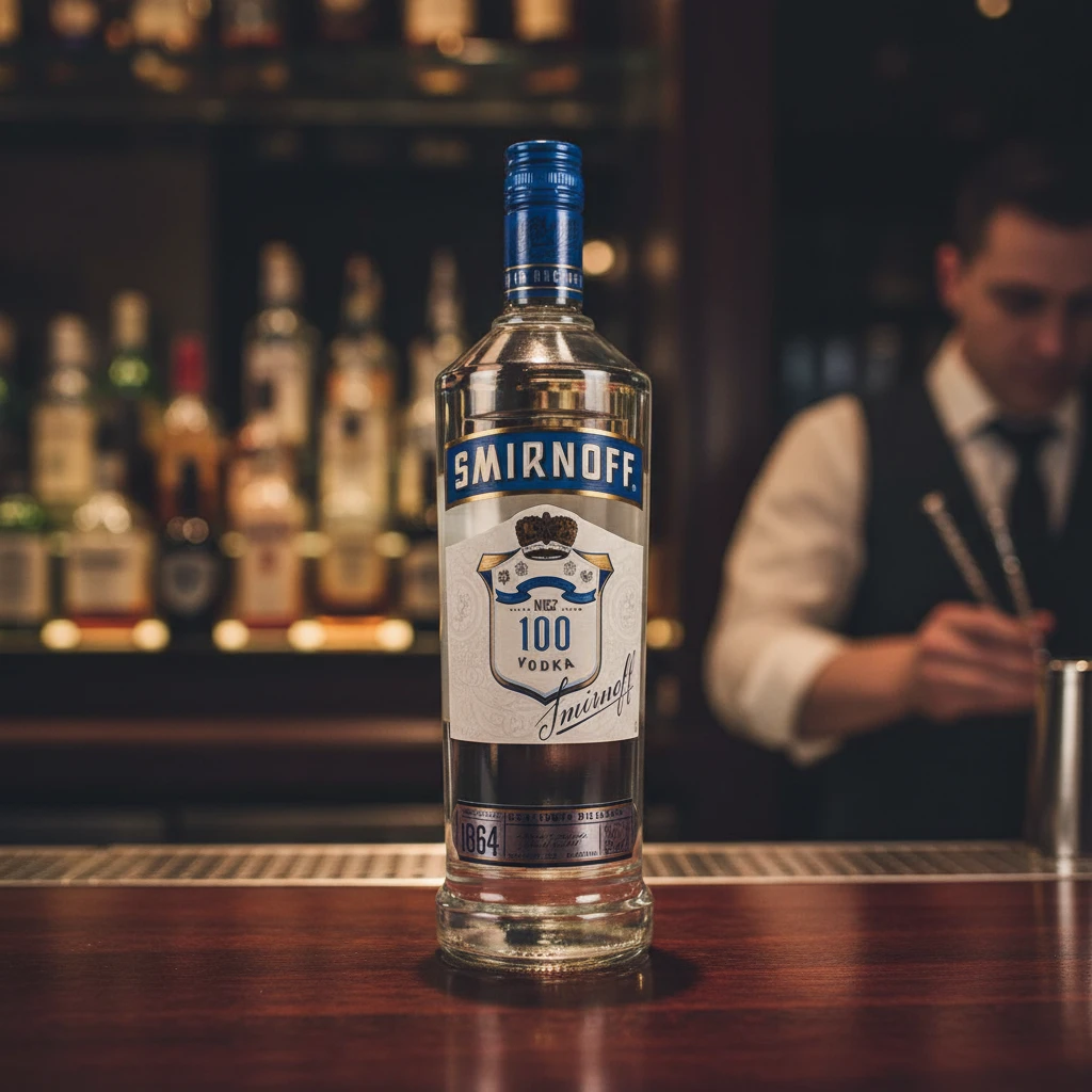 Smirnoff Vodka Blue 50% 100 cl 52174 by SMIRNOFF color Svart