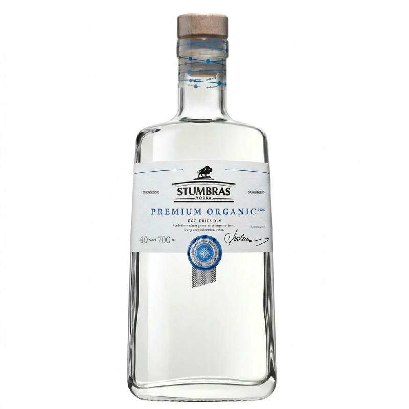 Stumbras Premium Organic Vodka FL 70 52075 by STUMBRAS color Svart