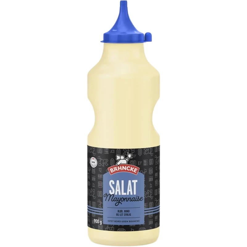 Bähncke Salatmayonnaise 45% 900 g 236855 by BÄHNCKE color Svart