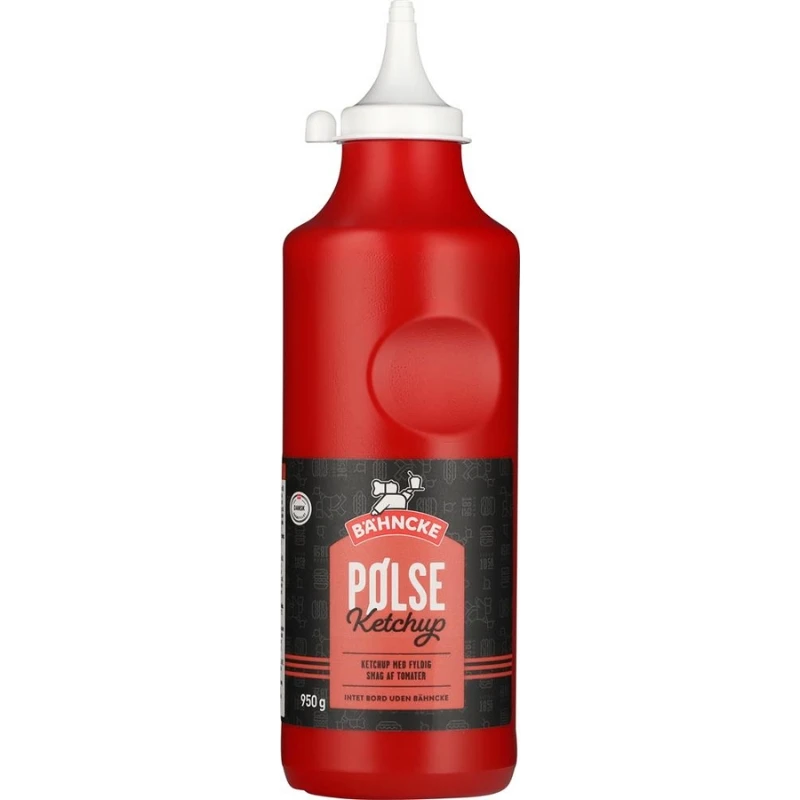 Bähncke Pølseketchup 950 g 2782 by BÄHNCKE color Svart