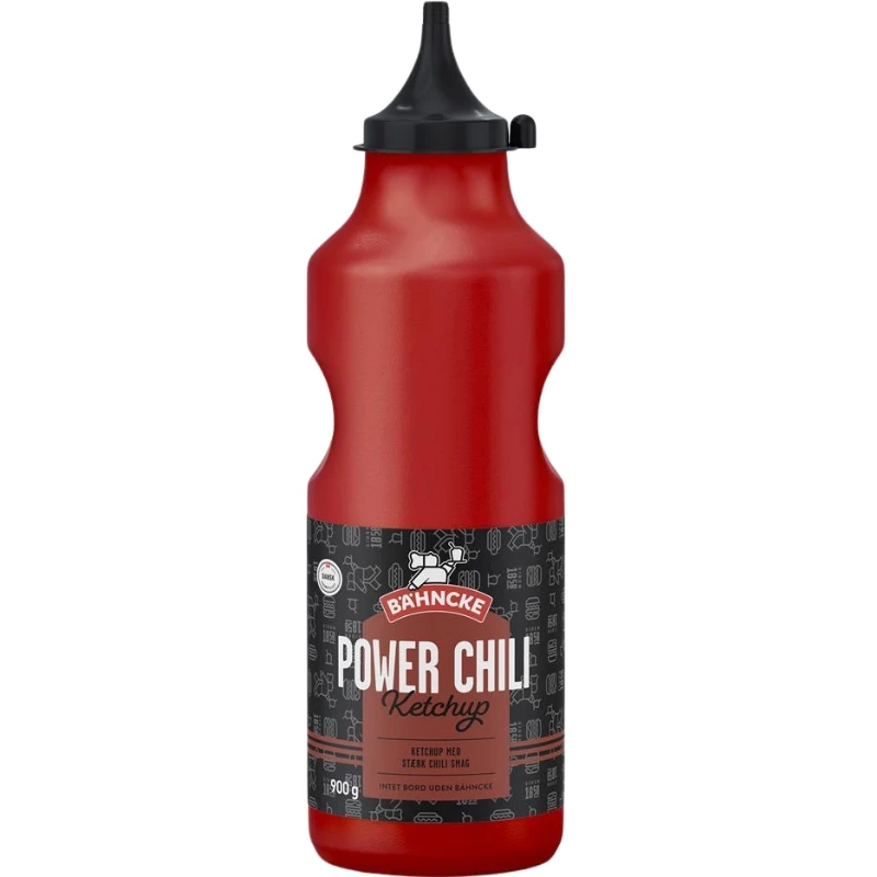Bähncke Power Chili Ketchup 900 g 125977 by BÄHNCKE color Svart
