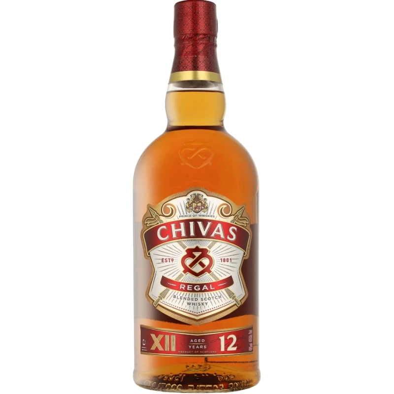 Chivas Regal 12 YO Blended Scotch Whisky 100 cl 56068 by CHIVAS color Svart