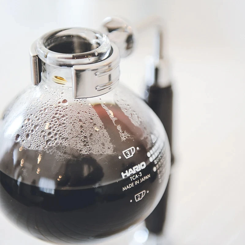 Kaffee-Syphon "Technica" - Hario 3 Tassen (360ml) TCAR-3 by Hario color Svart