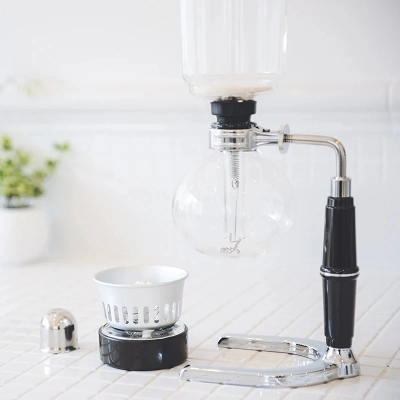 Kaffee-Syphon "Technica" - Hario 3 Tassen (360ml) TCAR-3 by Hario color Svart