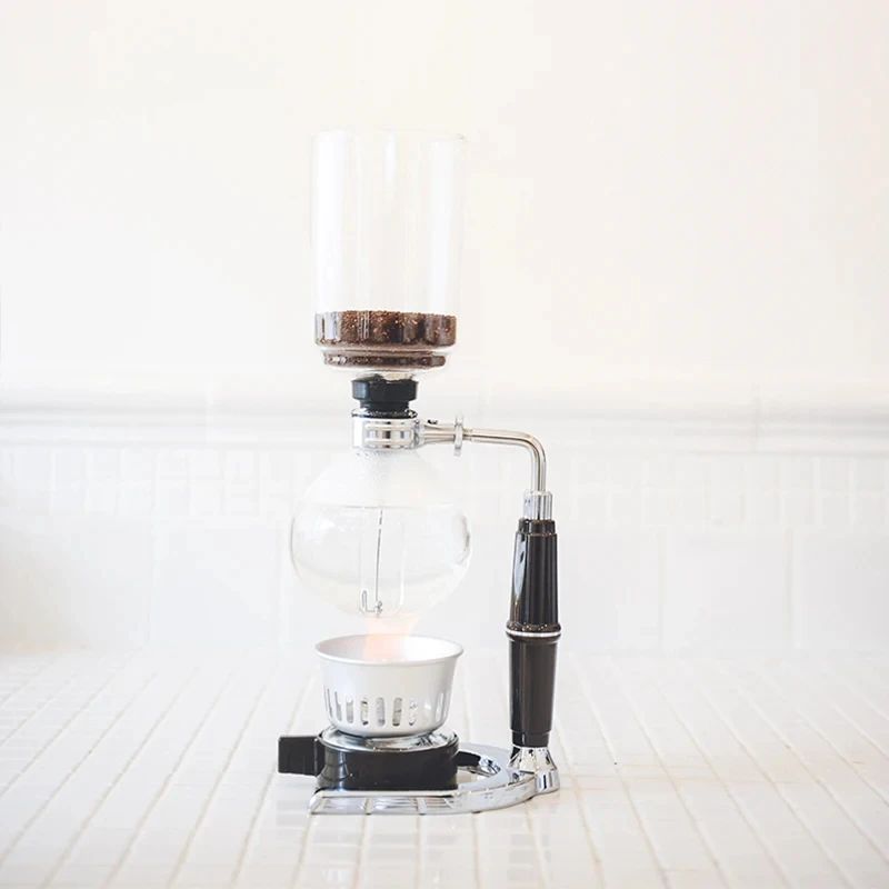Kaffee-Syphon "Technica" - Hario 3 Tassen (360ml) TCAR-3 by Hario color Svart