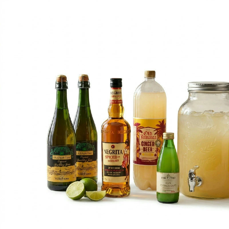 Dark 'n' Stormy Apple Twist – Cocktail-Set Bundle133 by Bundle color Svart