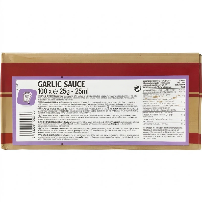 Heinz Frites Aioli Dippots 100x25 G 266489 by HEINZ color Svart