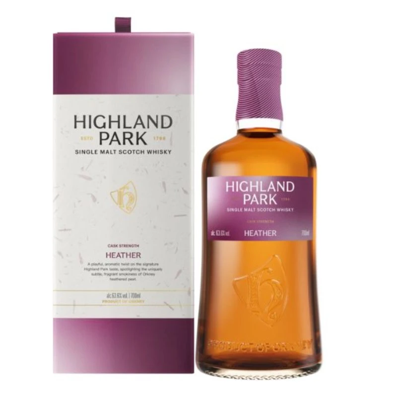 Highland Park Heather Cask Strength Single Malt 63,6% 70 cl 10203168 by HIGHLANDPA color Svart