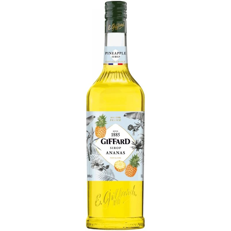 Giffard Syrup Ananas FL 100 17-1006983 by GIFFARD color Svart