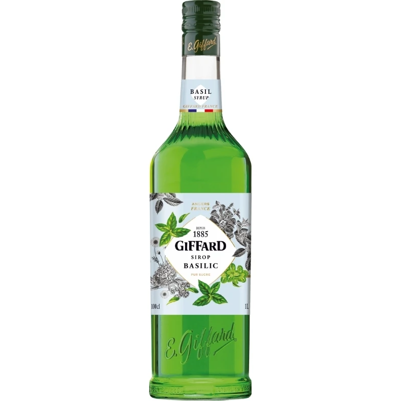 Giffard Basilikum Sirup 100 cl 17-1006987 by GIFFARD color Svart