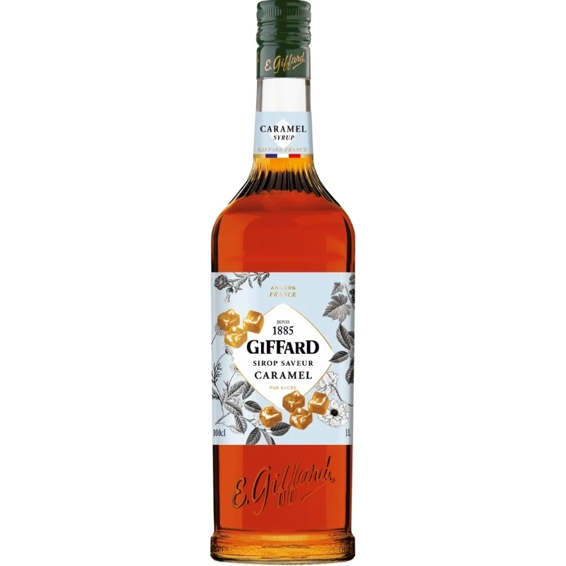 Giffard Karamell Sirup 100 cl 17-1006992 by GIFFARD color Svart