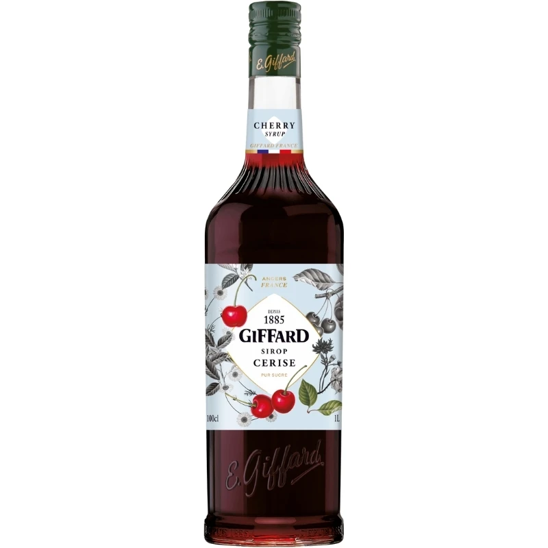 Giffard Kirsche / Cherry Sirup 100 cl 17-1006993 by GIFFARD color Svart