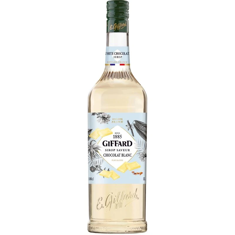 Giffard Sirup Weiße Schokolade FL 100 17-1006995 by GIFFARD color Svart
