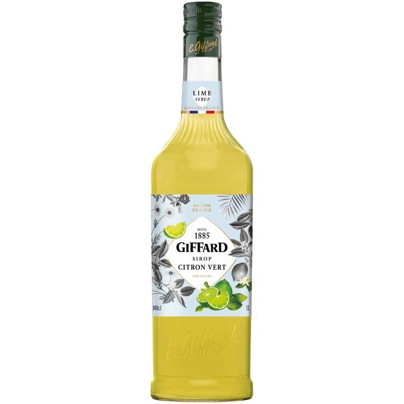 Giffard Syrup Lime FL 100 17-1007001 by GIFFARD color Svart