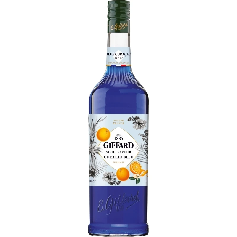 Giffard Blue Curaçao Sirup 100 cl 17-1007002 by GIFFARD color Svart