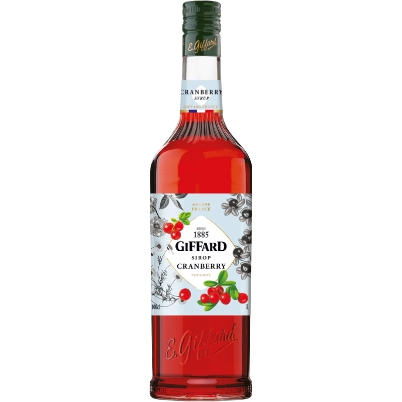 Giffard Cranberry Sirup 100 cl 17-1007003 by GIFFARD color Svart