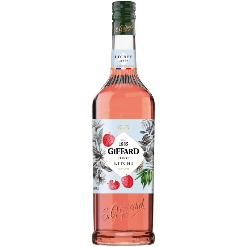 Giffard Lychee Sirup 100 cl 17-1007016 by GIFFARD color Svart