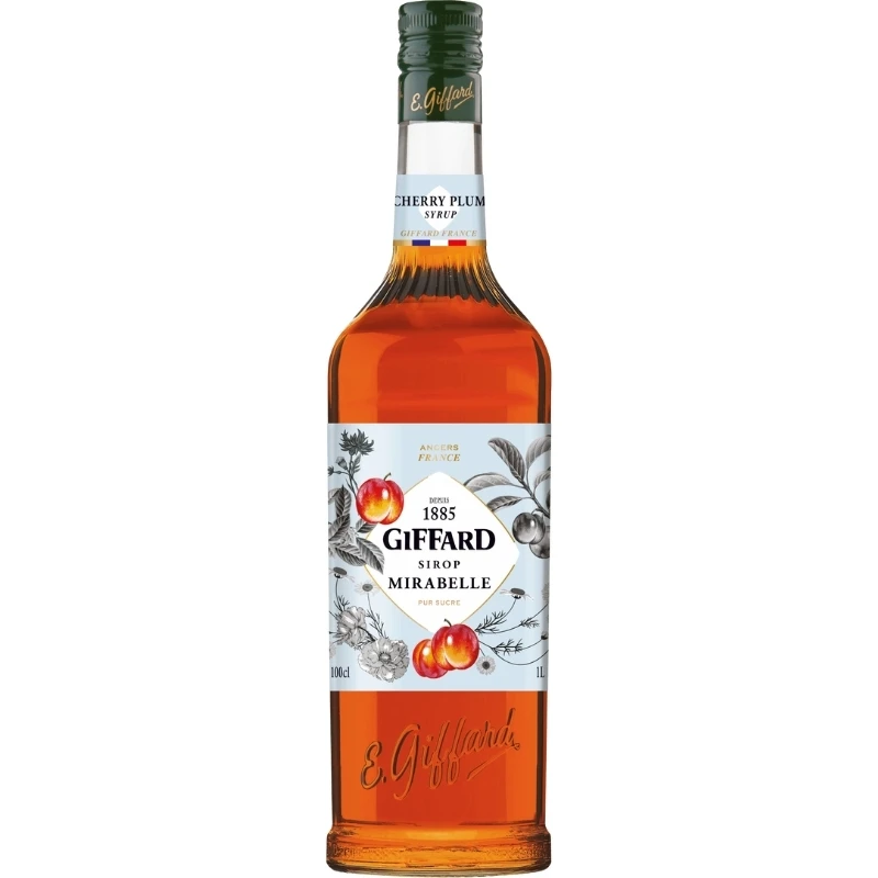 Giffard Sirup Kirschpflaume / Mirabelle 100 cl 17-1007022 by GIFFARD color Svart