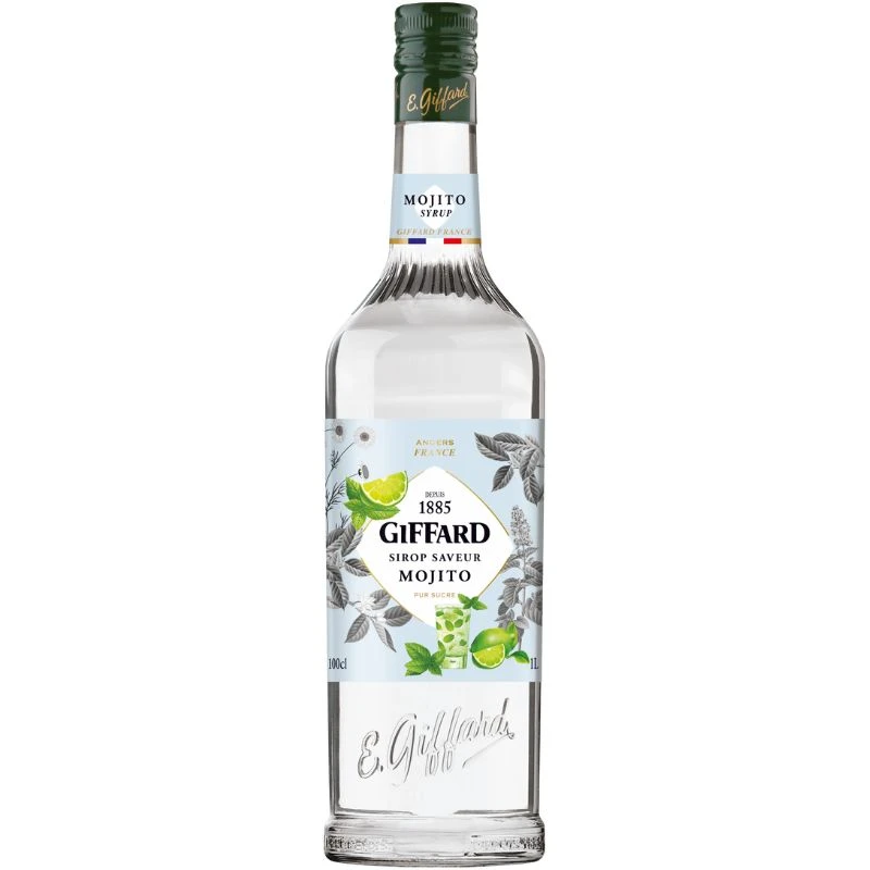 Giffard Syrup Mojito Mint / Lime FL 100 17-1007023 by GIFFARD color Svart