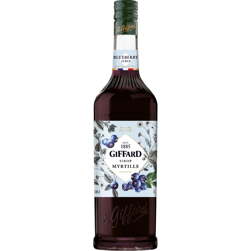 Giffard Blaubeer Sirup 100 cl 17-1007025 by GIFFARD color Svart