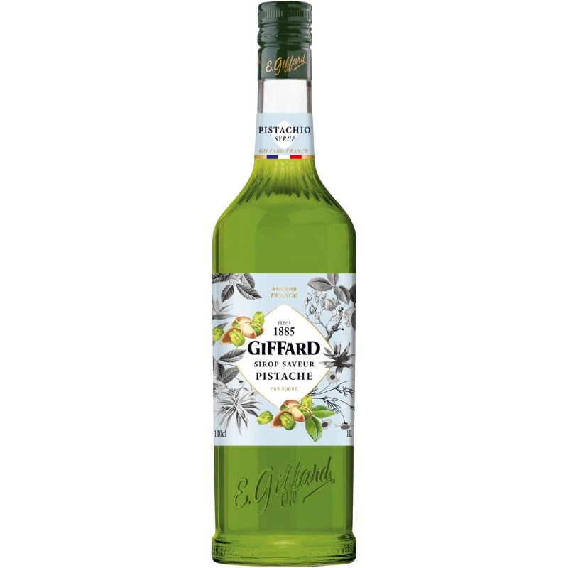 Giffard Syrup Pistacio FL 100 17-1007036 by GIFFARD color Svart