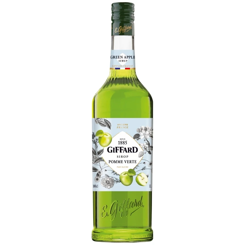 Giffard Sirup Grüner Apfel FL 100 17-1007038 by GIFFARD color Svart