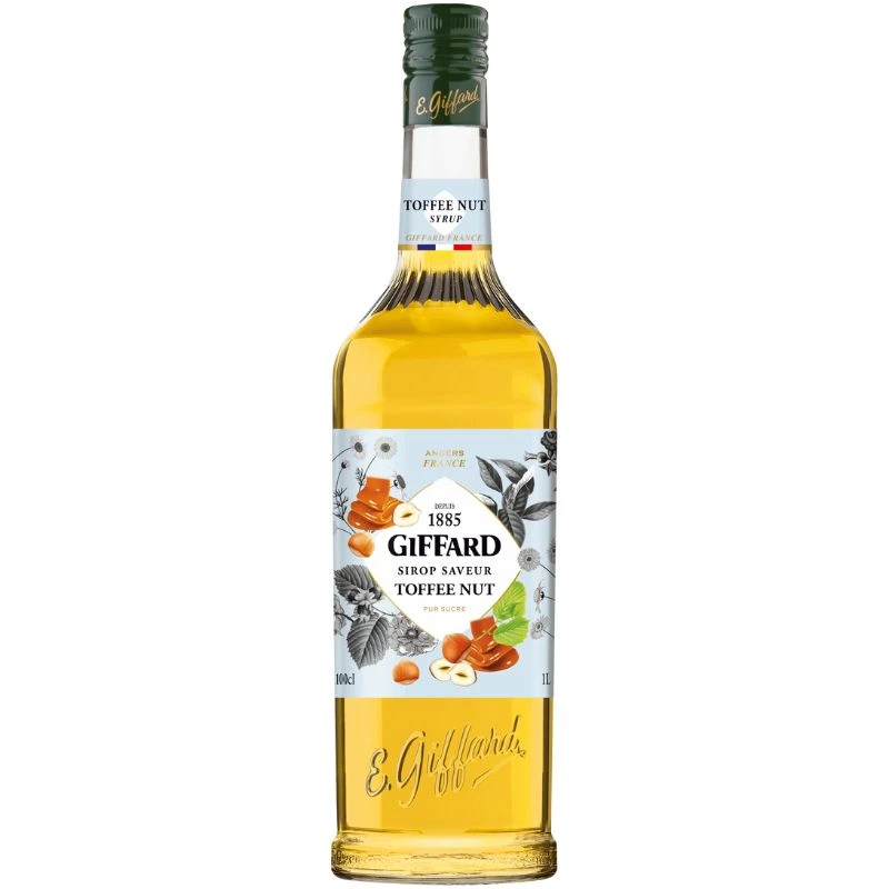 Giffard Sirup Sahne-Karamell FL 100 17-1007043 by GIFFARD color Svart