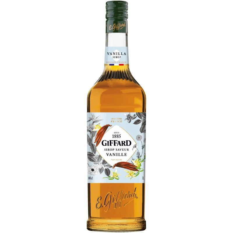 Giffard Sirup Vanille FL 100 17-1007045 by GIFFARD color Svart