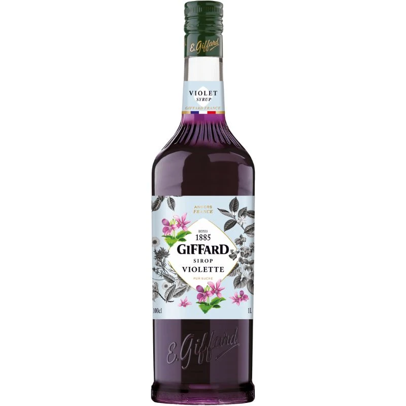 Giffard Syrup Violet FL 100 17-1007046 by GIFFARD color Svart