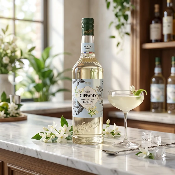 Giffard Jasmin Sirup 100 cl 17-1008464 by GIFFARD color Svart