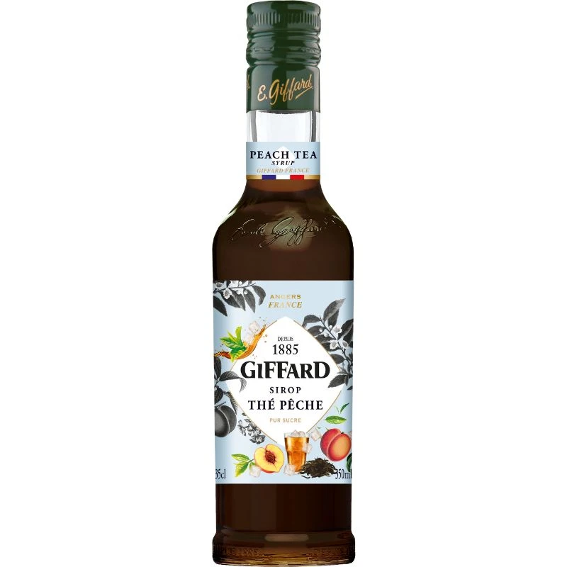 Giffard Syrup Iced Tea Peach FL 35 17-1011765 by GIFFARD color Svart