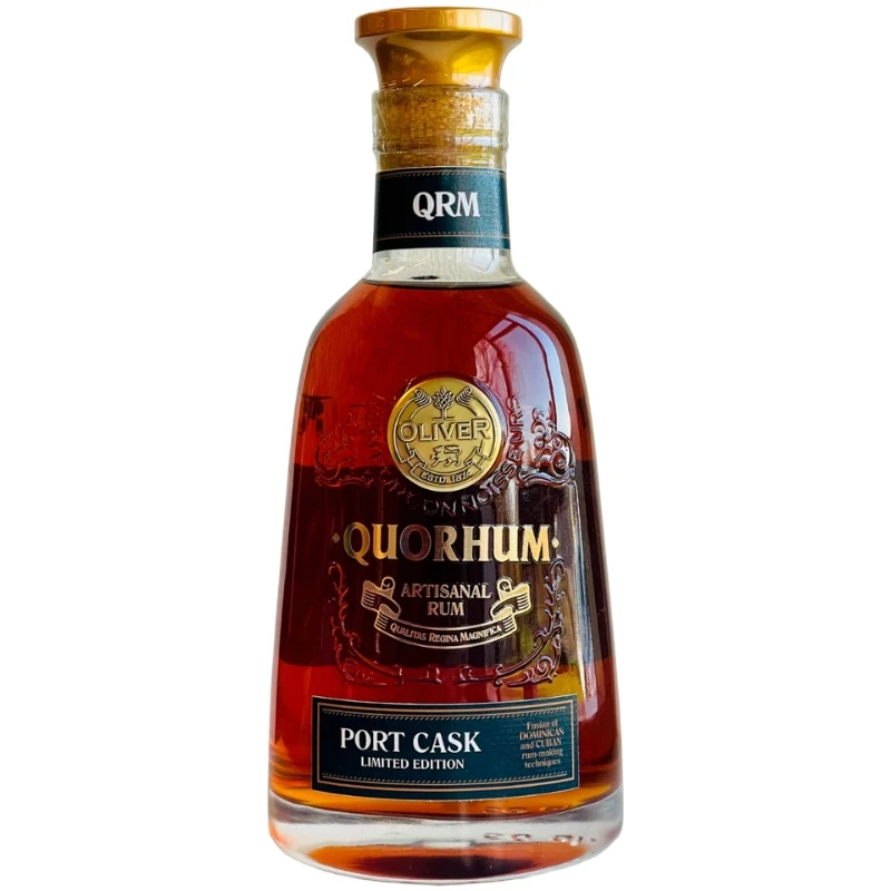 Ron Quorhum Port Cask Limited Edition 50cl Q12 by QUORHUM color Svart