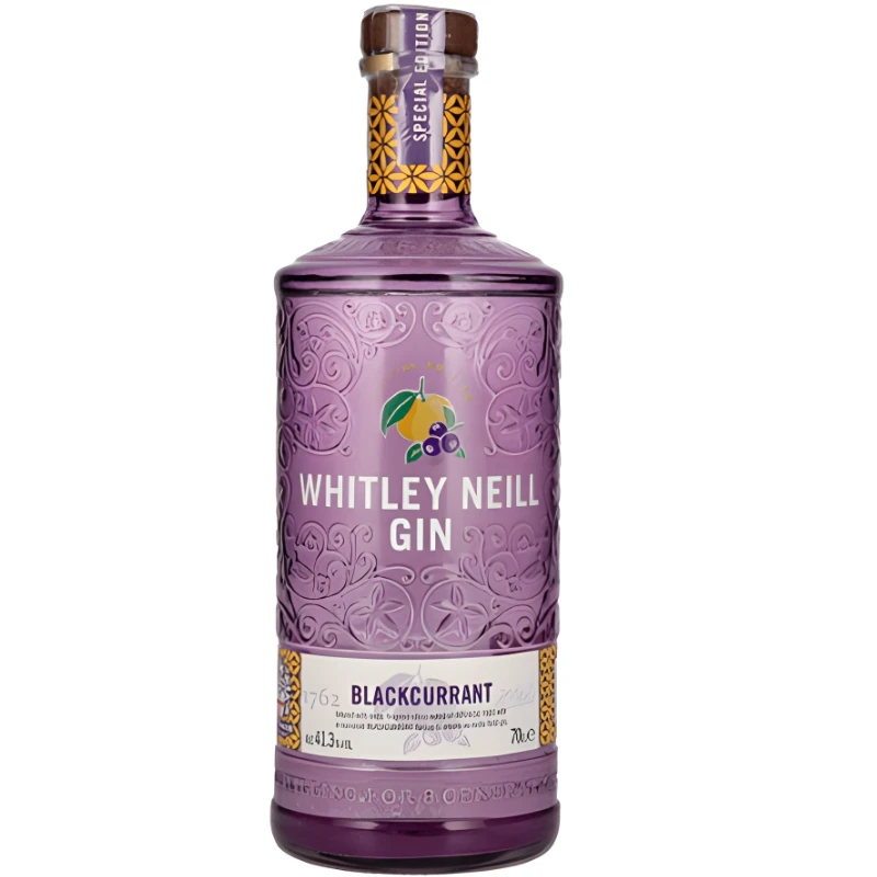 Whitley Neill Blackcurrant Gin 70 cl 09-10020963 by WHITLEYNEI color Svart