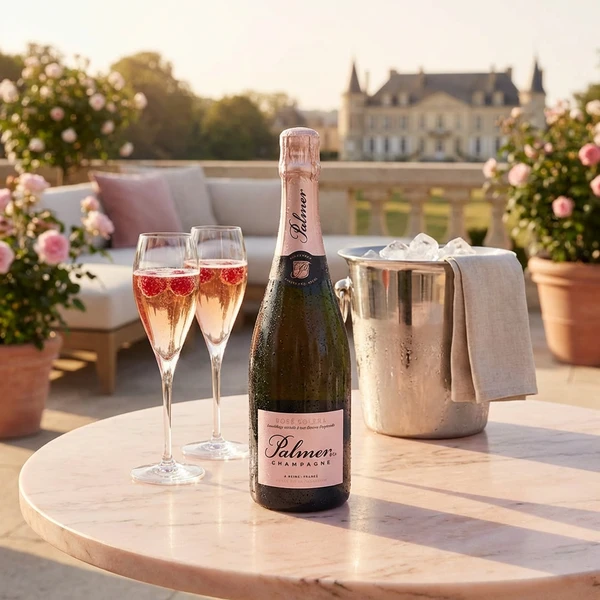 Palmer & Co Champagne Rosé Solera 75 cl 30101200 by Palmer & Co color Svart