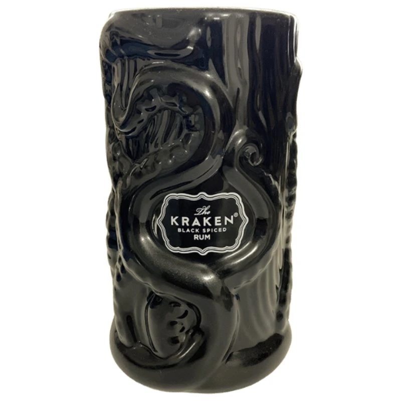 Kraken Tiki-Becher aus Keramik KrakenTikiglas by KRAKEN color Svart