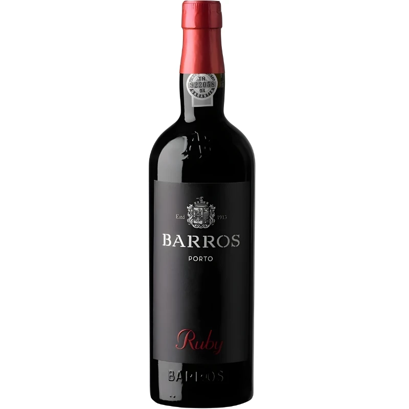 Barros Ruby Port 75 cl 40400000 by Barros color Svart