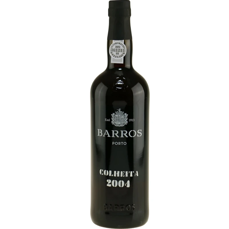 Barros Colheita Port 2004 Bottled 2025 FL 75 4041200425 by Barros color Svart