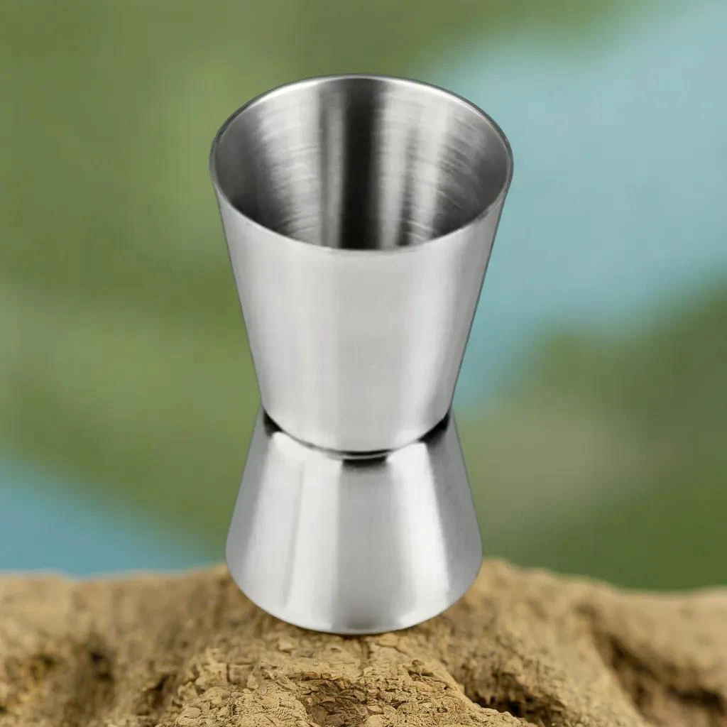 Edelstahl Jigger 2-4cl 019-2 by Barlife color Silver