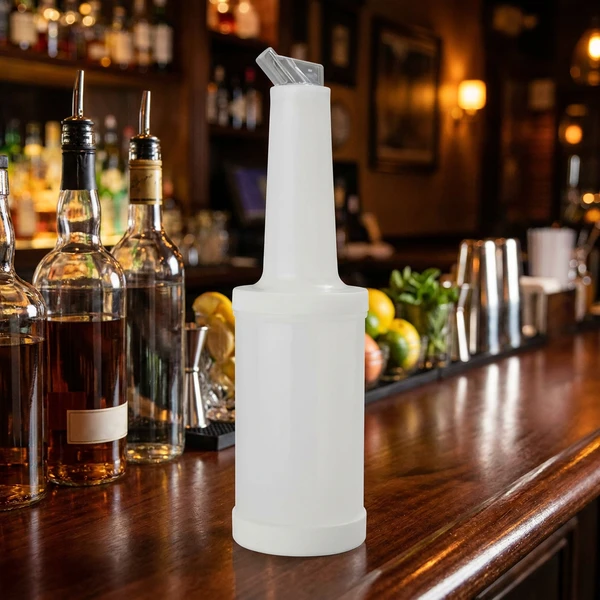 Ausgießflasche 1L - Weiß BTBL3321W by Beaumont color Vit