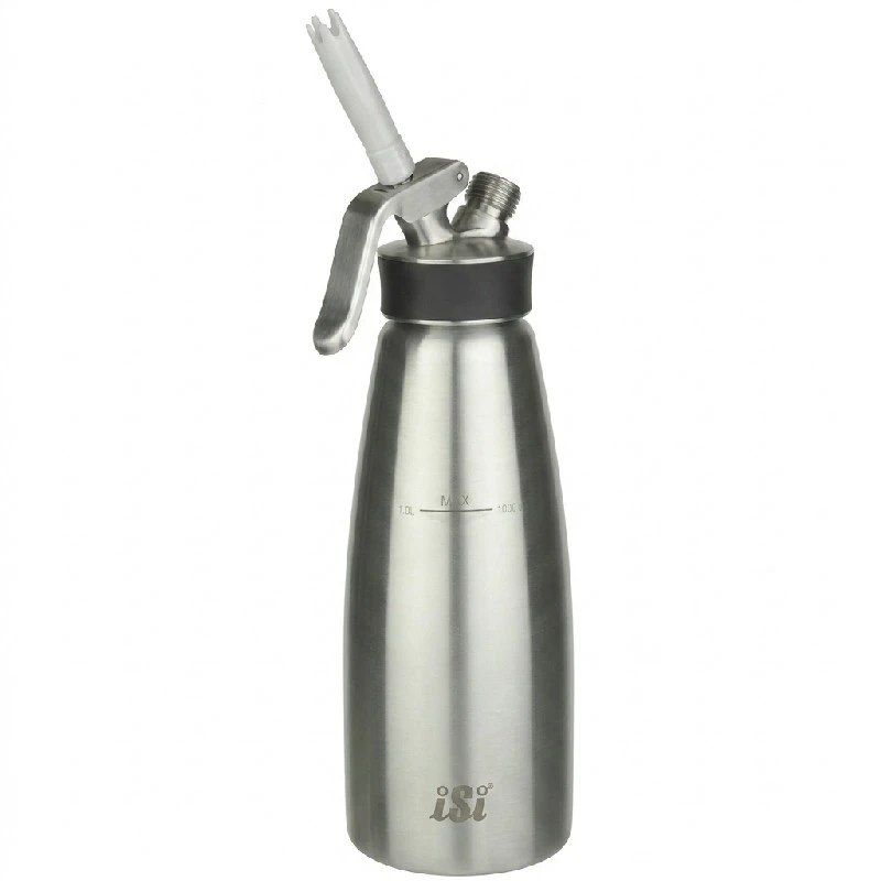 iSi Sahnespender 1 Liter Edelstahl 1730 by ISI color Silver