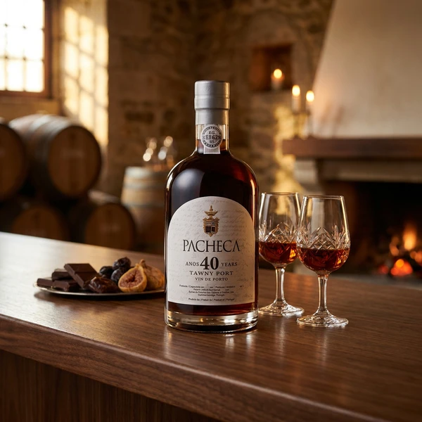 Pacheca Porto 40 anos 50cl 20,0% vol PPW011  color Svart