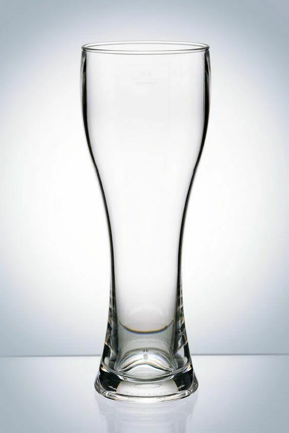 Weizenbierglas 0,5 L - Polycarbonat 200402 by GLASS4EVER color Helder