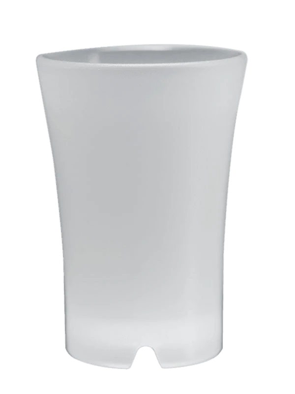 Shotglas Frosted Weiß 3 cl 100102 by GLASS4EVER color Vit