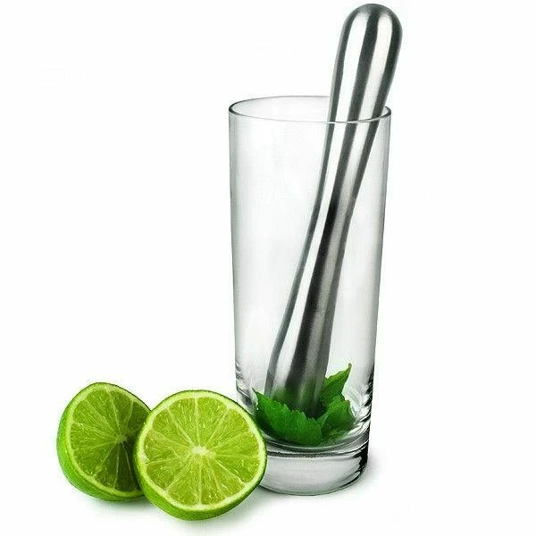 Cocktailstößel – Edelstahl 5502 by Drink color Svart