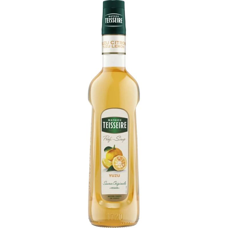Mathieu Teisseire Sirup Yuzu Lemon 70 cl 61409 by MATHIEUTEI color Svart