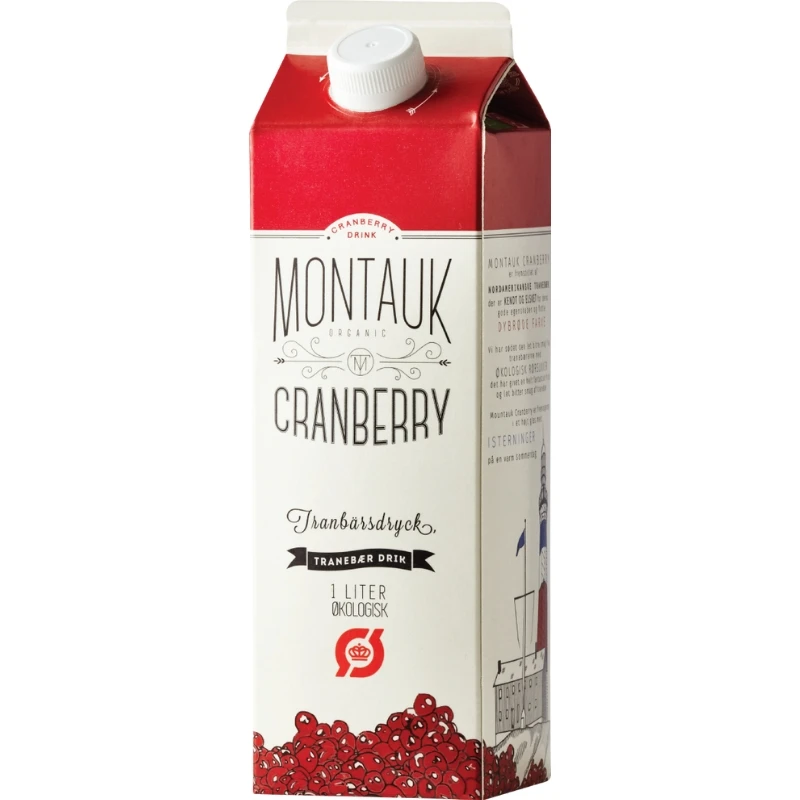 Montauk Cranberry / Cranberry-Getränk 1L Bio 65272 by MONTAUK color Svart