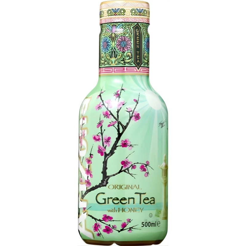 AriZona Original Green Tea 50 cl - 6er-Pack 67356 by AriZona color Svart