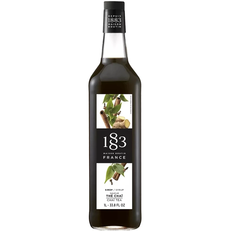 1883 Sirup Chai Tea PET 100 17-4362 by 1883 color Svart